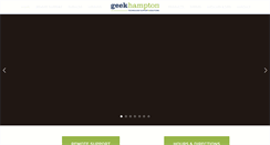 Desktop Screenshot of geekhampton.com
