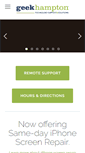 Mobile Screenshot of geekhampton.com